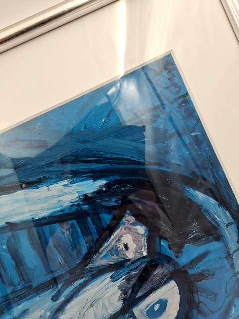 Asger Jorn, Olie på krydsfiner